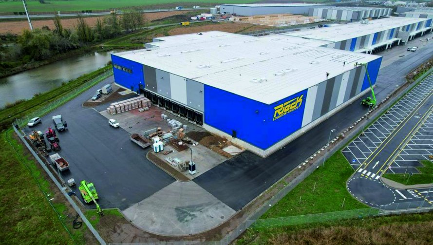 The Rieck logistics building