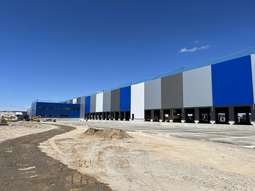 The Rieck logistics building