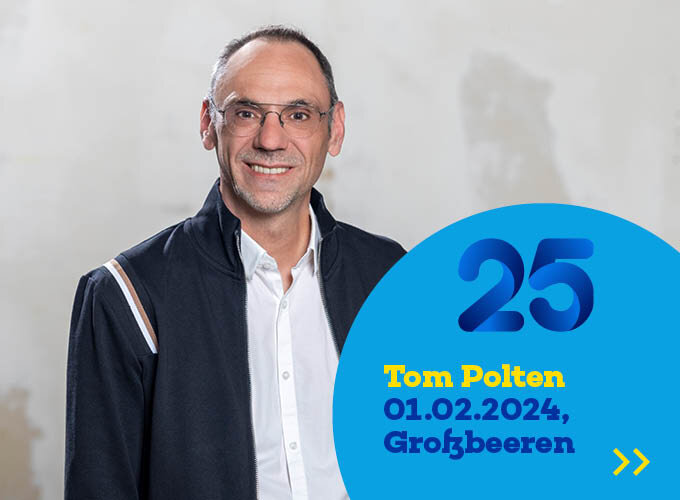 Tom Polten bei seinem 25. Jubiläum.